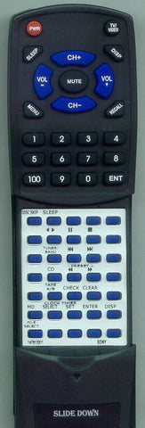 SONY 1-476-133-11 Replacement Remote