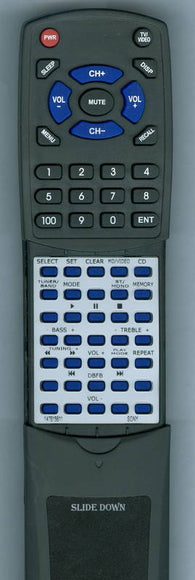 SONY HCDRB5 Replacement Remote