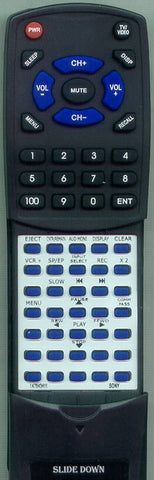 SONY RMTV307 Replacement Remote
