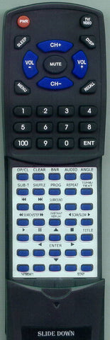 SONY DVPNS400D Replacement Remote