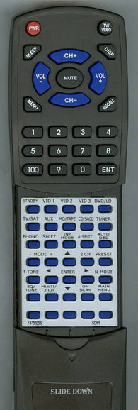 SONY STRDE585 Replacement Remote