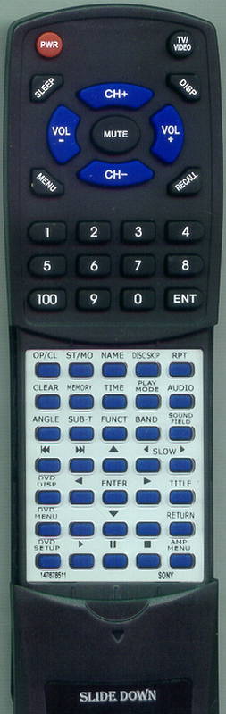 SONY HCDGS200 Replacement Remote Control - Thumbnail 2