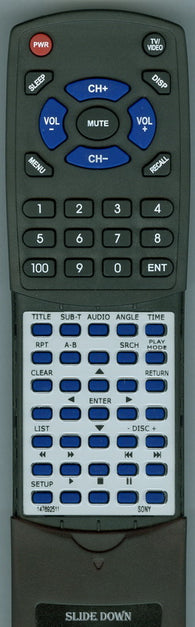 SONY DVX100 Replacement Remote