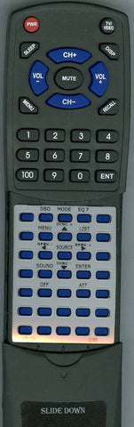 SONY CDXCA720X Replacement Remote