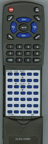 SONY 147717422 Replacement Remote