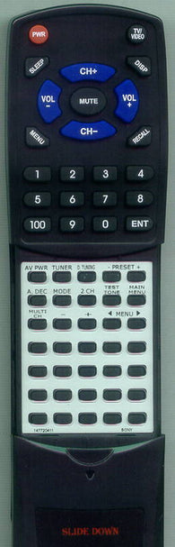 SONY STRDE485 Replacement Remote