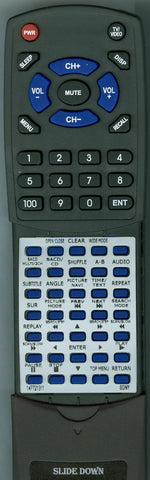 SONY DVPNS755P Replacement Remote