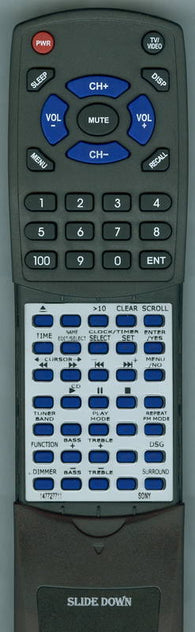 SONY HCDEX5 Replacement Remote