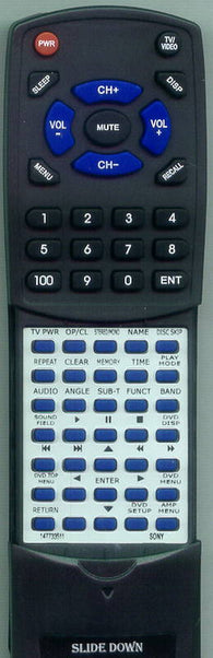 SONY DAVC450 Replacement Remote