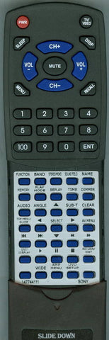 SONY AVDS50ES Replacement Remote