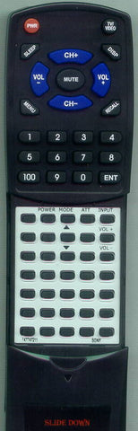 SONY 1-477-472-11 Replacement Remote