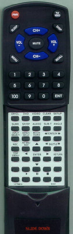 SONY RT147758212 Replacement Remote
