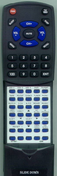SONY STRDE995 Replacement Remote