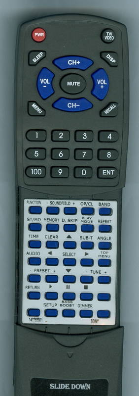 SONY RMSMG1 Replacement Remote Control