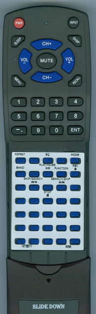 AIWA 147795111 Replacement Remote