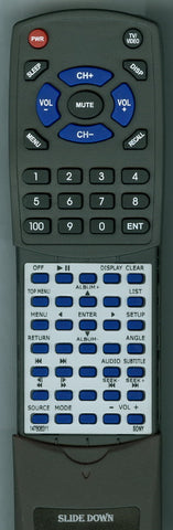 SONY 147806311 Replacement Remote