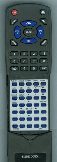 SONY DVPFX701 Replacement Remote