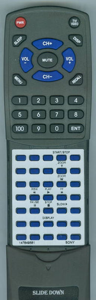 SONY DCRHC38 Replacement Remote