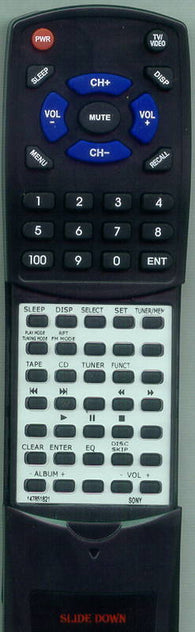 SONY HCDZX9 Replacement Remote