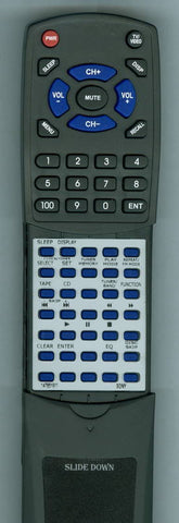 SONY HCD-NE3 Replacement Remote
