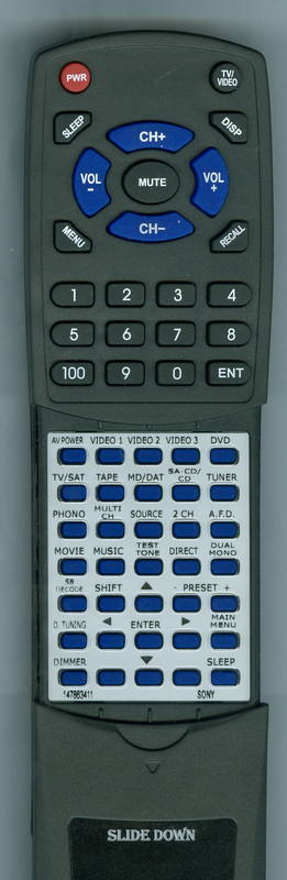 SONY 147663111 Replacement Remote Control - Thumbnail 2