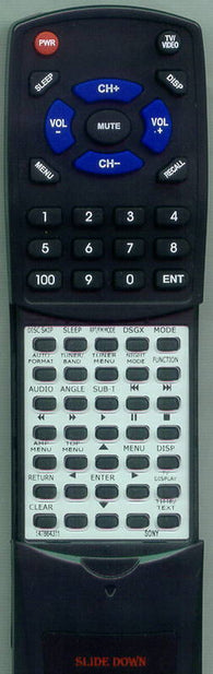 SONY DAVBC250 Replacement Remote