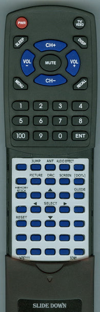 SONY KD30XS955 Replacement Remote