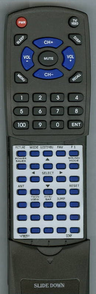SONY KDE37XS955 Replacement Remote