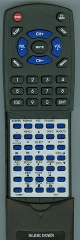 SONY 147885611 Replacement Remote