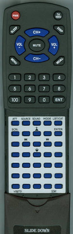 SONY CDXR5715X Replacement Remote