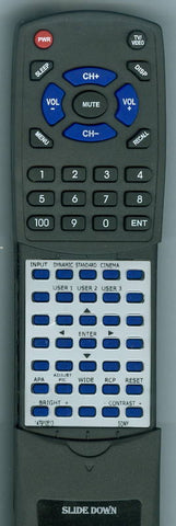 SONY RT147910513 Replacement Remote