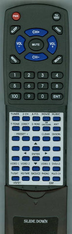 SONY STRDA3100ES Replacement Remote