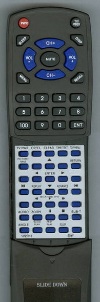 SONY DVP-NS77H Replacement Remote