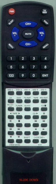 SONY STRDA7100ES Replacement Remote