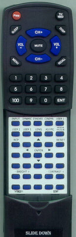 SONY RM-PJVW100 Replacement Remote