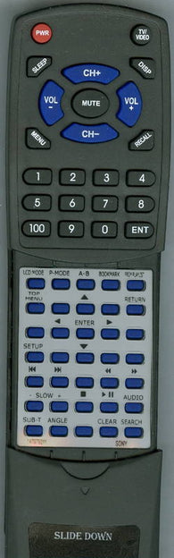 SONY DVE7000S Replacement Remote