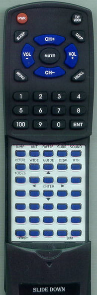 SONY KDF46E2000 Replacement Remote