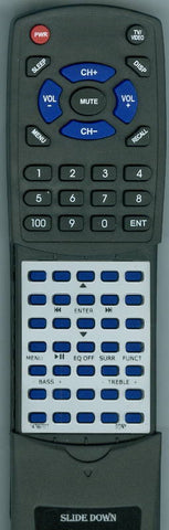 SONY RMANU009 Replacement Remote