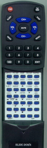 SONY DAVHDX266 Replacement Remote