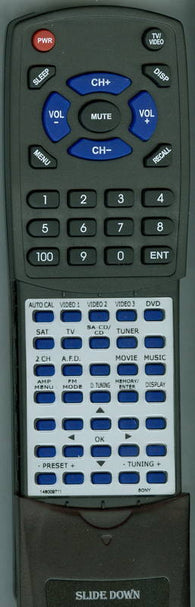 SONY STRDG510 Replacement Remote