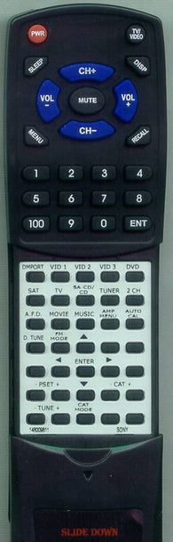 SONY STRDG710 Replacement Remote