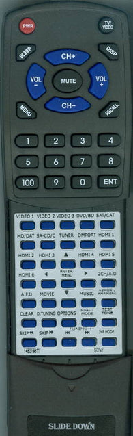 SONY STRDA5300ESMAIN Replacement Remote