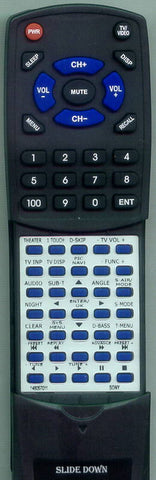 SONY DAV-HDX279W Replacement Remote