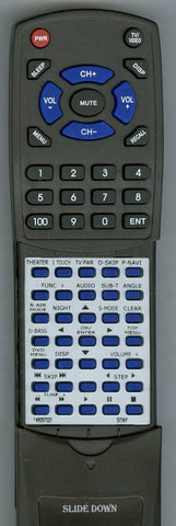 SONY DAV-HDX585 Replacement Remote