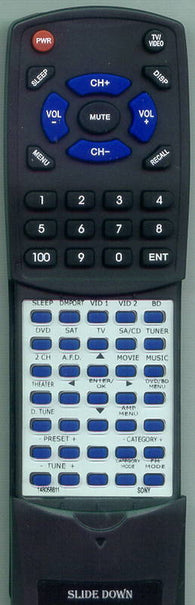 SONY STRDH700 Replacement Remote