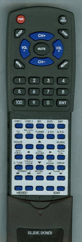 SONY 1-480-590-21 Replacement Remote