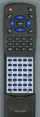 SONY RMT-D186A Replacement Remote