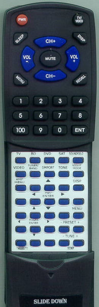 SONY HT7200DH Replacement Remote