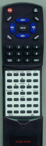 SONY 1-480-722-12 Replacement Remote
