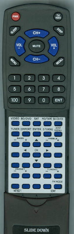 SONY RM-AAU055 Replacement Remote